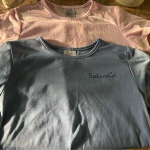 Two Splendid T Shirts